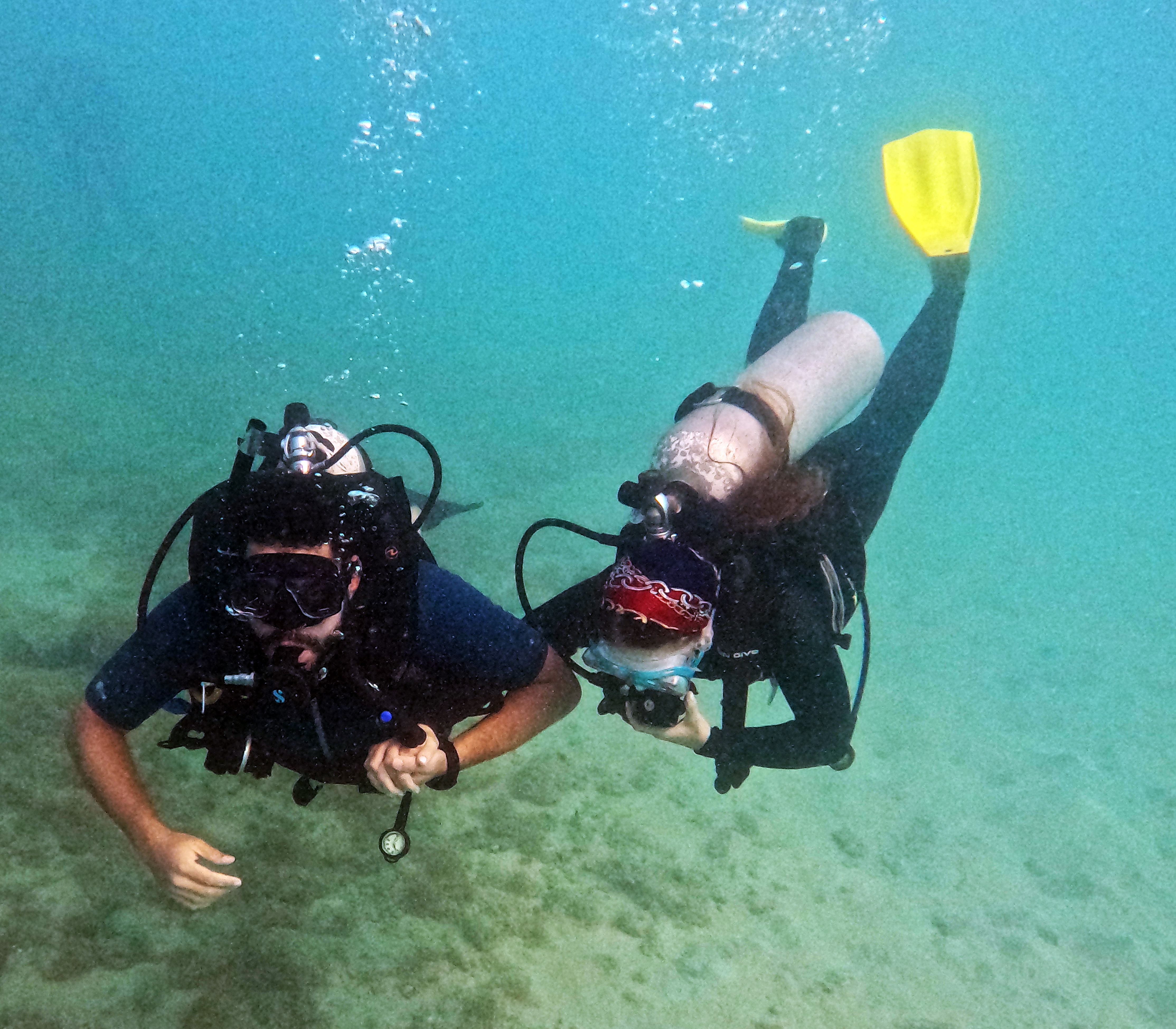 Picture taken during the dive