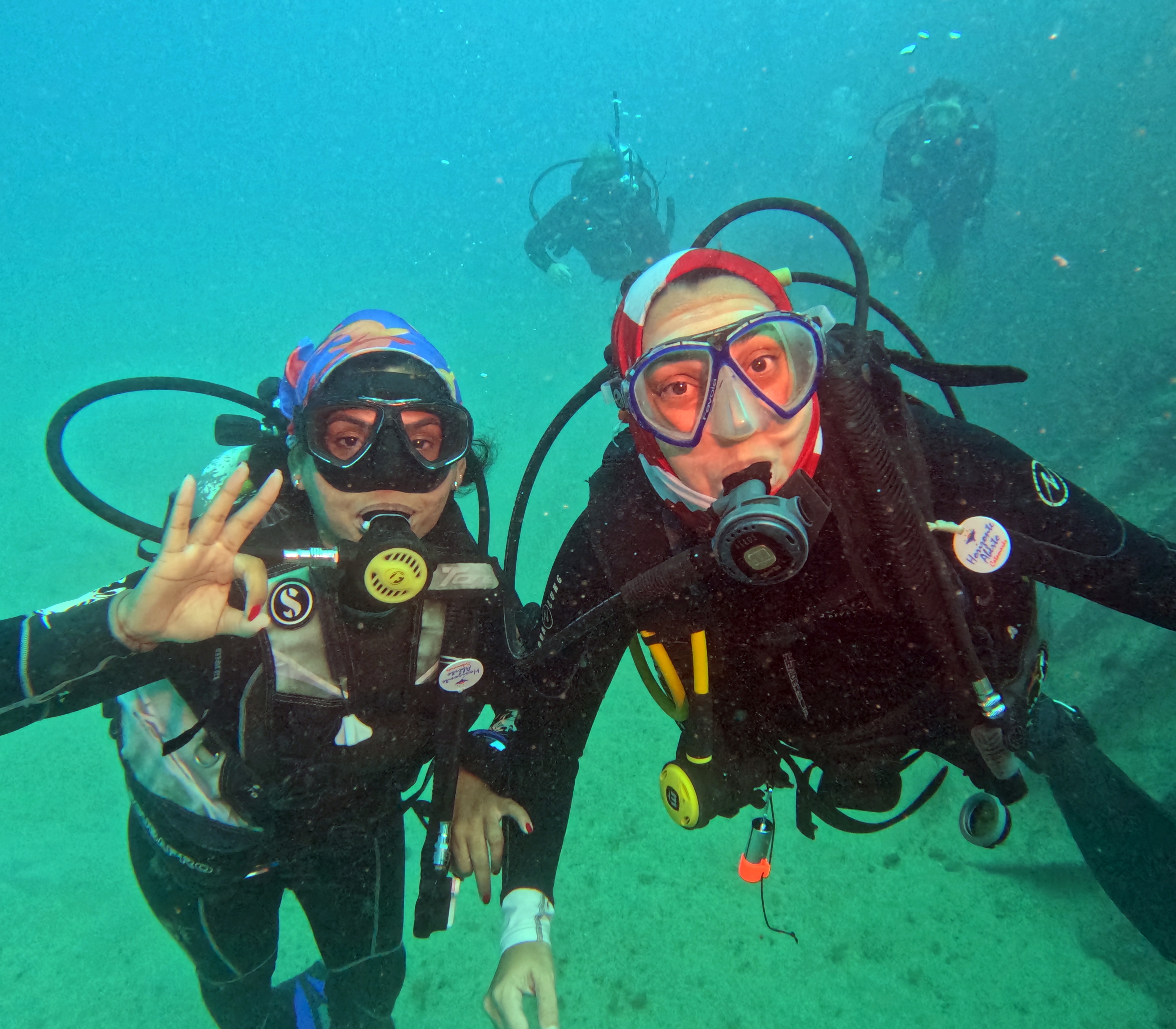 Picture taken during the dive