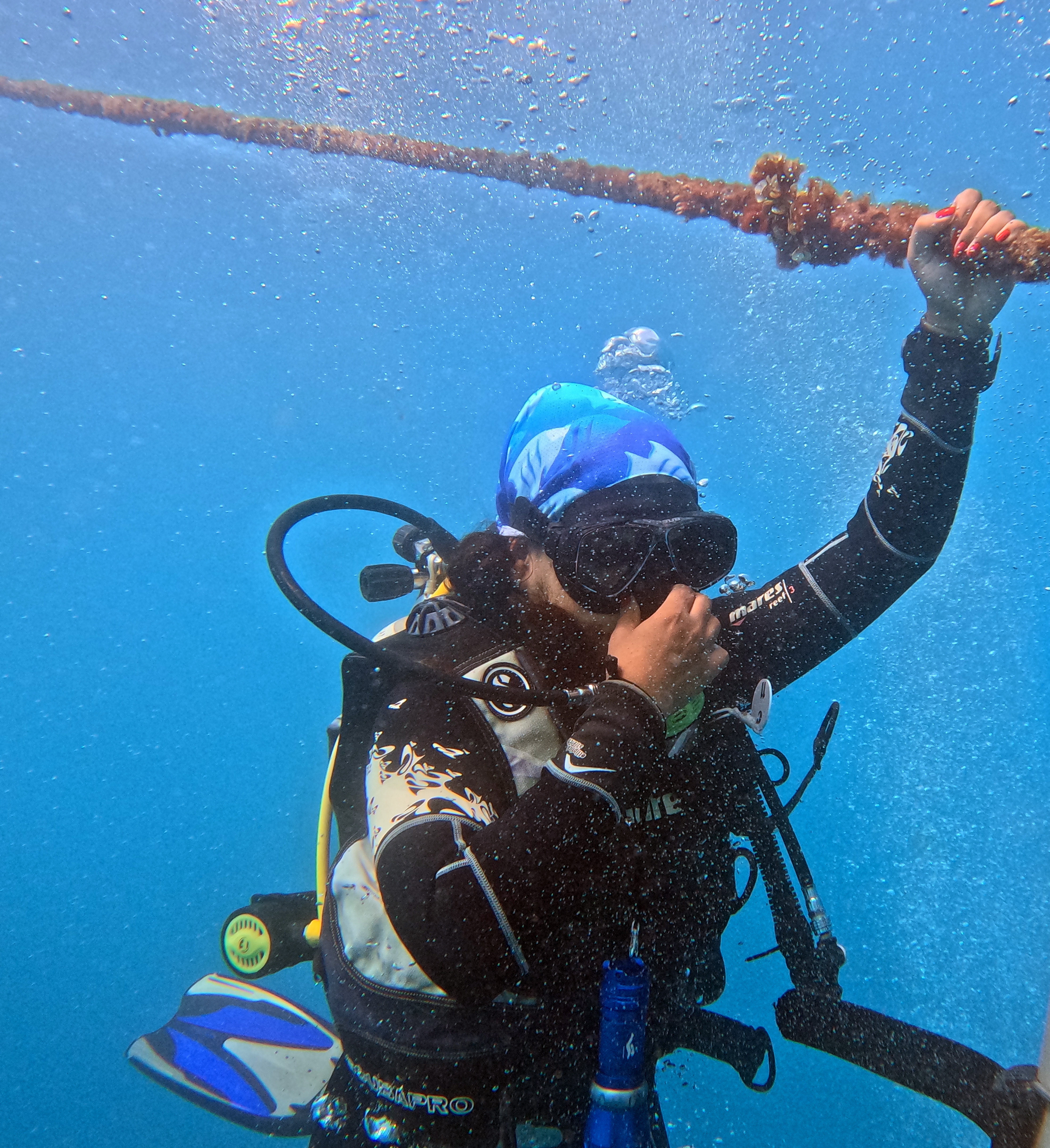Picture taken during the dive