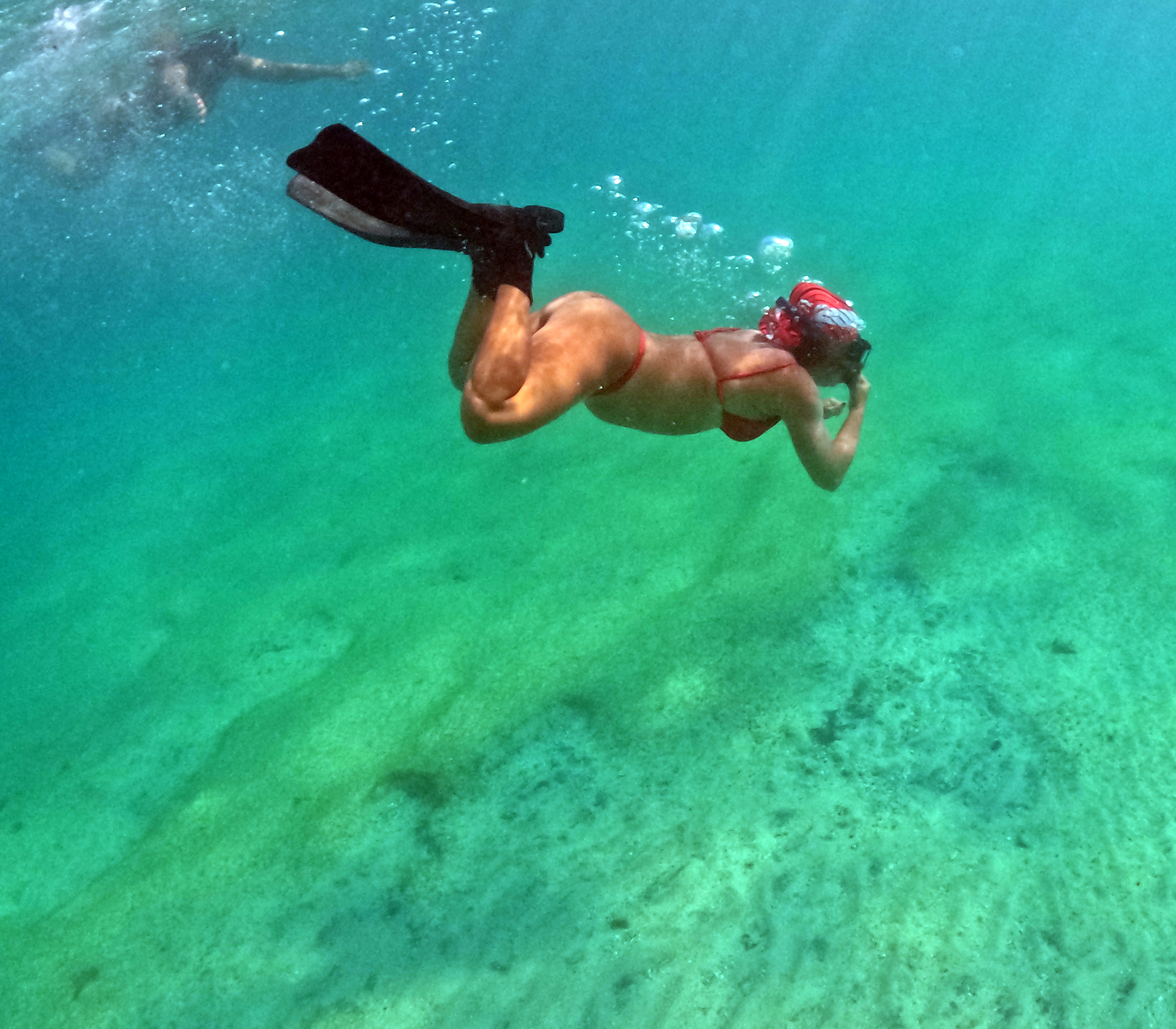 Picture taken during the dive